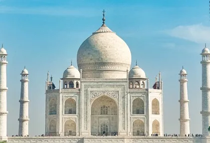 Historical Places, The Taj Mahal, India: 